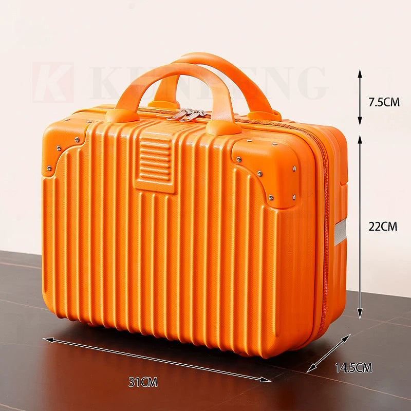 Household luggage storage box, special cosmetic case for makeup artist, storage area, portable going out large-capacity cosmetic bag