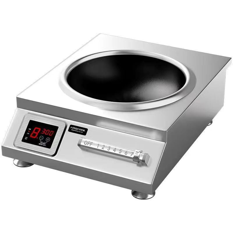 Concave induction cooker for home electric ceramic stove light wave stove high power fierce stir-fry all-in-one multi-function concave stove cross-border
