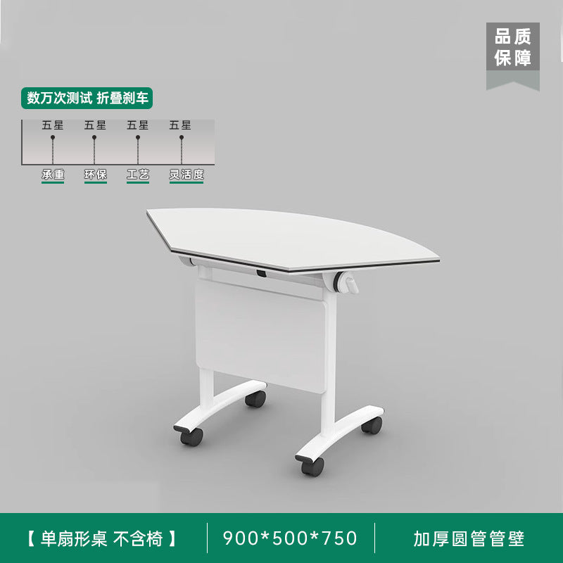 Saint li folding training table and chair mobile office desk bench table patchwork conference table student desk
