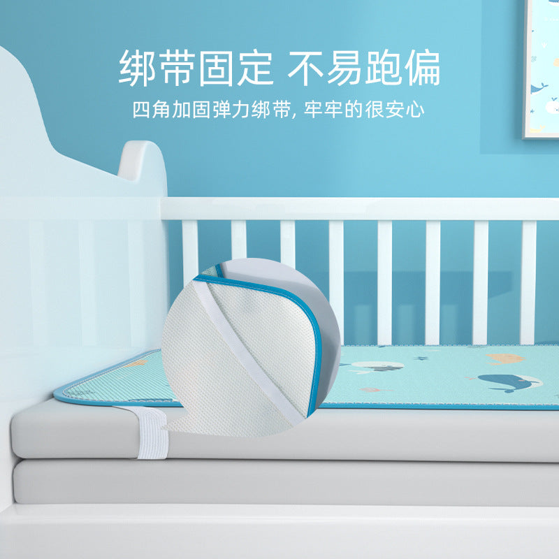 Baby mat newborn baby mother and child kidsbb mat kindergarten diaper mat summer ice silk breathable