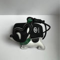 Crazy ins puppy pendant cartoon rocking dog leather pendant handmade goatskin bag pendant car keychain