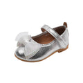 Girls' leather shoes - spring/autumn collection, new summer styles, soft sole children's shoes, spring/summer new arrivals with bow detail