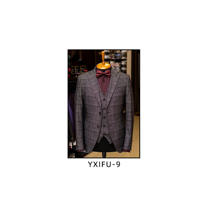 High-end suit gift men's clothing decorative painting clothing store wall mural design studio sewing hanging painting