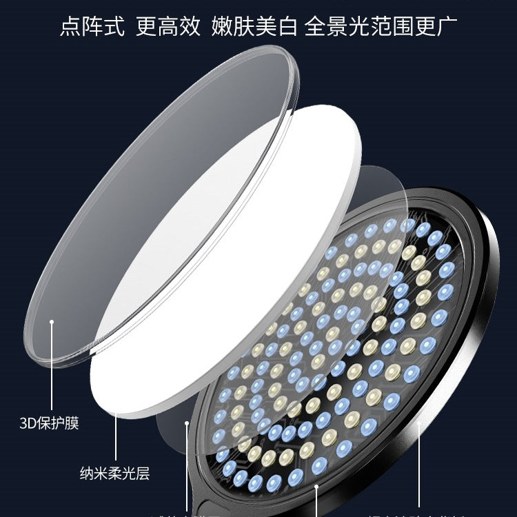 Left looking live stream filling light live streaming host special floor-to-ceiling photography light indoor face lighting round beauty