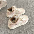 2026 new spring/autumn korean style casual sneakers - factory direct thick-soled white shoes - women's versatile bread shoes for wholesale