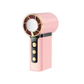 2026 new ice-cooling handheld fan - usb rechargeable mini outdoor portable digital display high-speed powerful fan
