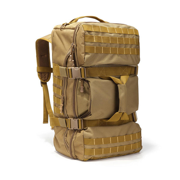 Outdoor backpack, large capacity rucksack outdoor travel hiking large capacity backpack shoulder crossbody portable