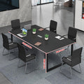 Conference table long table minimalist modern office desk and chair set conference room bench table workstation training station employee desk