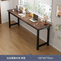 Double long desk student for home bedroom study writing desk rental house wall-mounted rectangular office computer desk