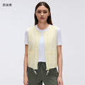 Casualeasiest for match round neck vest vest women's quick-drying breathable sleeveless topsshort zipper sports outweard26001