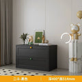 Iron chest of drawers bedroom storage cabinet living room side cabinet modern home steel storage drawer cabinet bedside cabinet