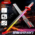 Tiktok viral spark lightsaber with light & spray - interstellar spark battle blade - novelty & unique kids' toy