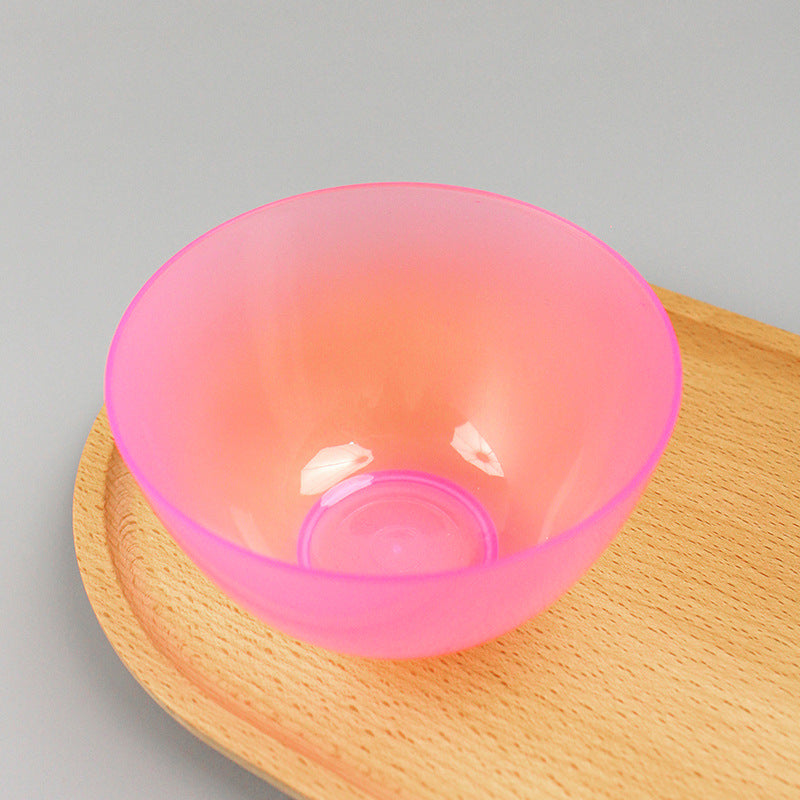 Beauty tools mask bowl soft plastic mask stick beauty bowl beauty hair soft mask cosmetics suit skin care