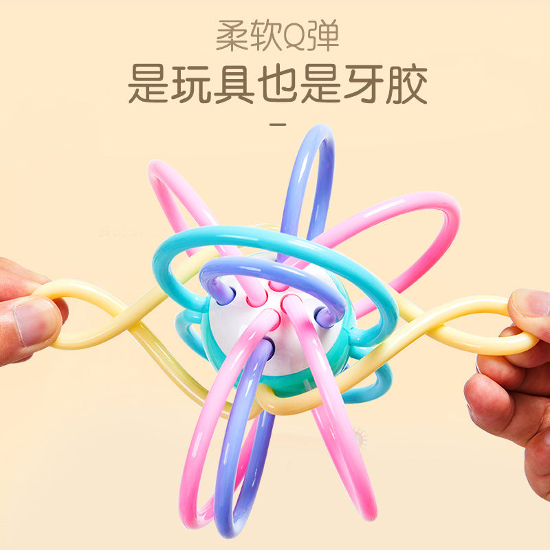 All England Baby Children's Toothpaste Fruit Toothpaste Teeth Grinding Stick Bites Le Deer Anti-Eating Hand Mushroom Head Manhattan Ball