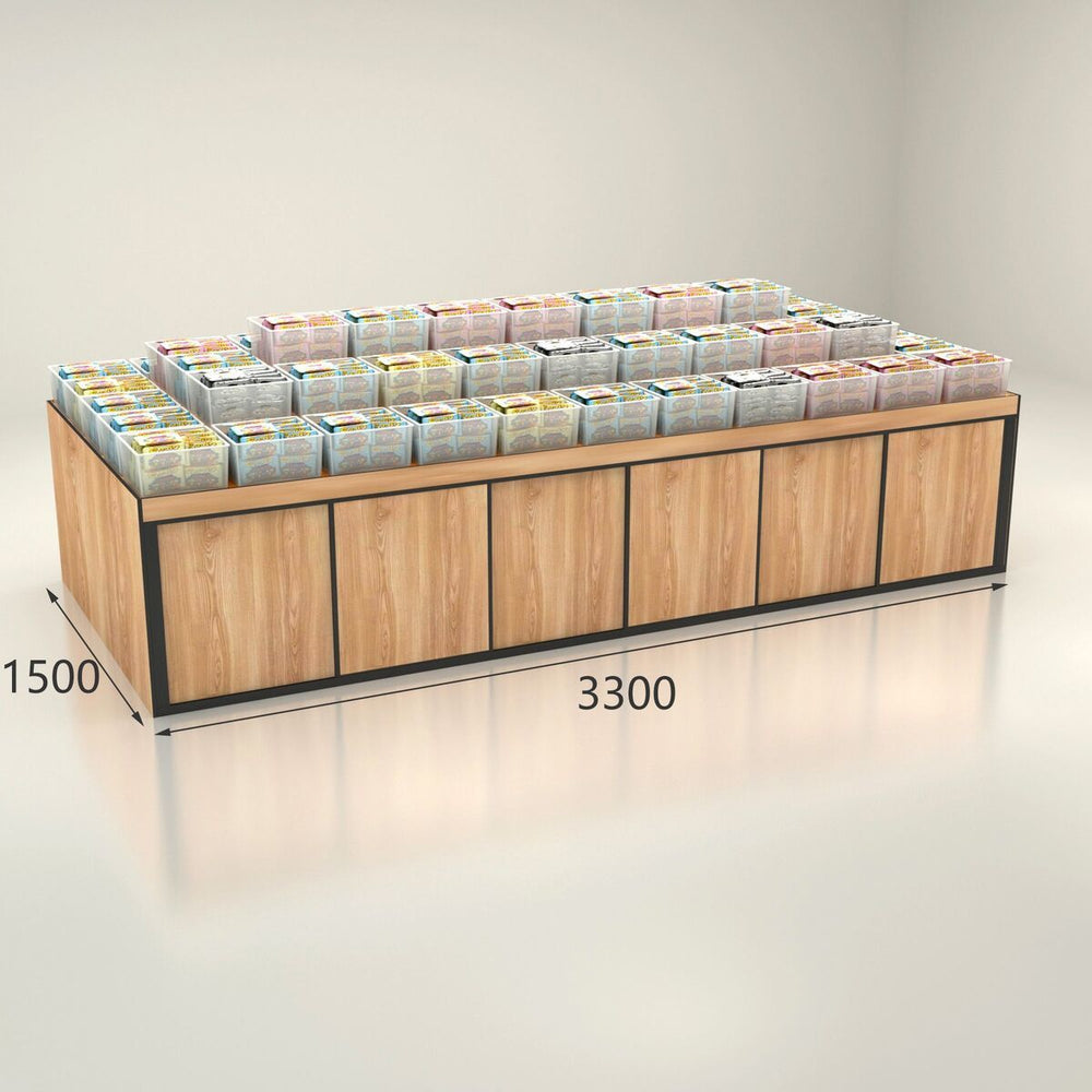 Supermarket shelf display rack bulk food cabinet island cabinet dried fruit candy biscuits bulk cargo cabinet bulk snack shelf