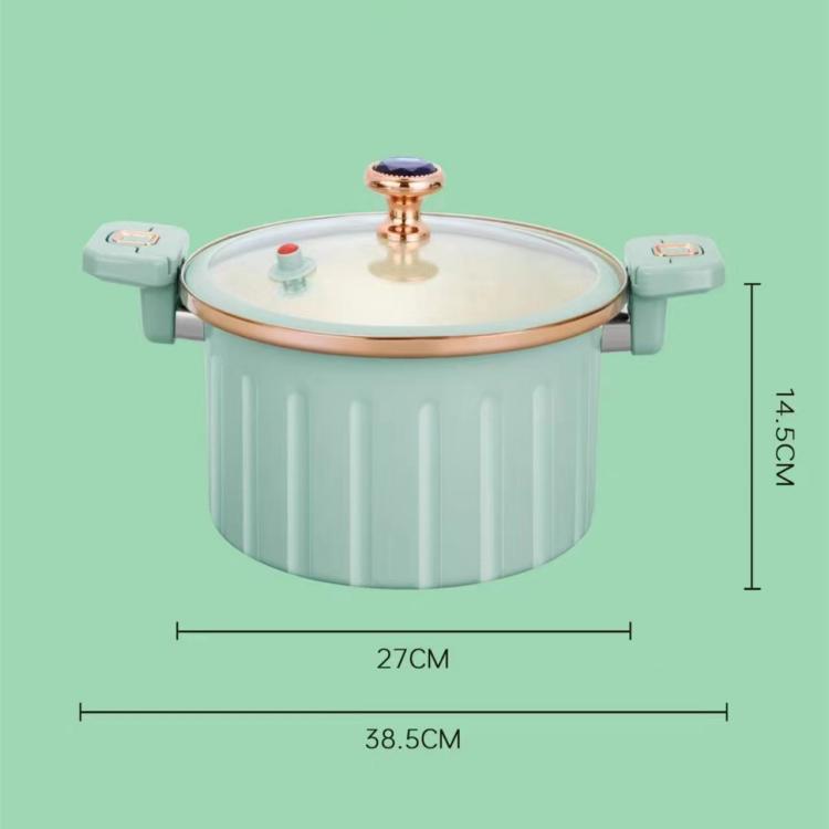 Enamel roman pot 10 liters large capacity double ear micro-pressure cooking pot for home multifunctional stew pot gift wholesale