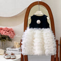 Girls' dress  summer korean style soft tulle chic cake dress birthday party gown