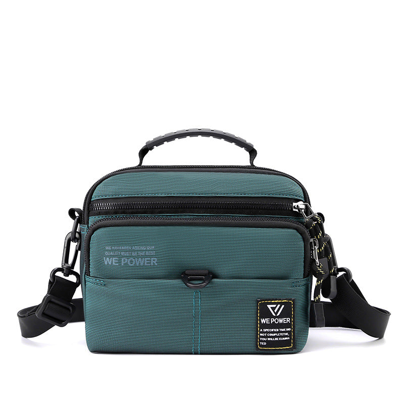 New men's messenger bag fashionable and simple shoulder bag sports fanny pack outdoor multi-functional belt hanging bag mobile phone bag