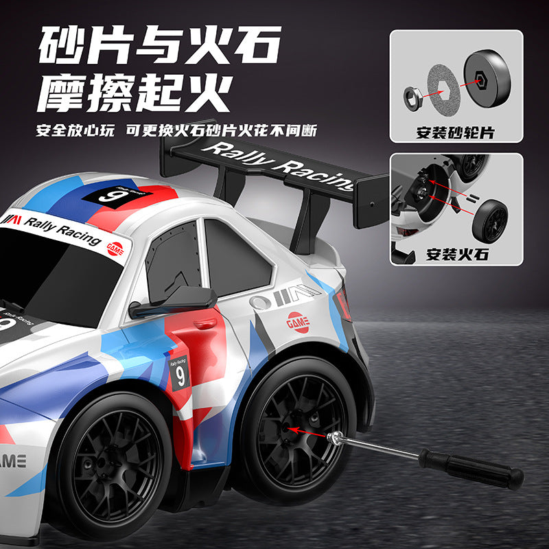 New rc short wheelbase spark drift car remote control toy racing car model electric toy car boy's gift cross-border