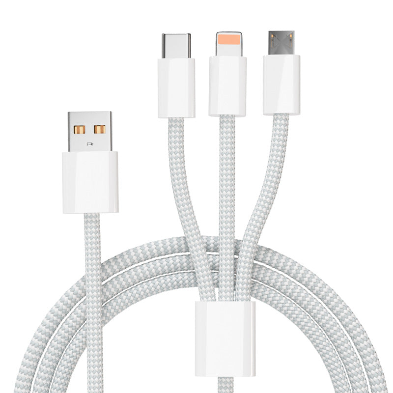 6a 3-in-1 charging cable, 100w super fast charging data cable, 1.2m-1.8m
