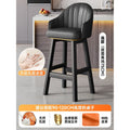 Black nappa leather [75 high carbon steel legs] with thickened 7cm breathable latex