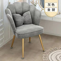Accessible luxury chair makeup stool popular makeup chair for home lazy bedroom storage back chair dressing stool manicure chair