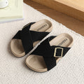 Birkenstock boys' cork sandals - new summer casual style for kids, indoor/outdoor flip-flops for older children
