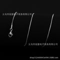 40cm+7cm women's clavicle chain minimalist snake water wave multi-style necklace chain 925 sterling silver unisex