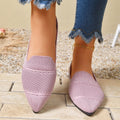 summer new arrival: plus-size women's casual comfort pointed-toe fashion slip-on sandals for wholesale (export)
