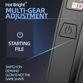 exclusive men's hair clipper, digital display electric hair trimmer, home-use electric hair cutting machine, high-power professional salon clipper