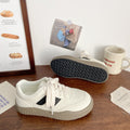 American-style sneakers, niche and trendy, round-toe, new spring 2025 women's shoes, versatile, student casual athletic white sneakers