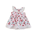 Summer dress little princess summer outfit baby girl thin outerwear sweet cute dopamine summer clothes