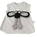 Summer lightweight baby romper, infant bodysuit, cartoon crawling suit, summer outfit, going-out clothes