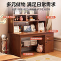 Desk and bookshelf integrated bedroom office desk home table adult writing desk junior high school student computer desk