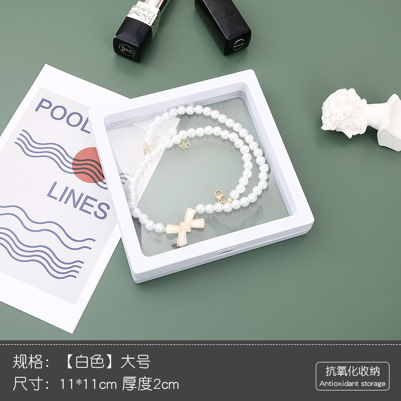 PVC self-sealing bags of 20 pcs, jewelry packaging bags, anti-oxidation thickened jewelry bracelet storage, sealed bags