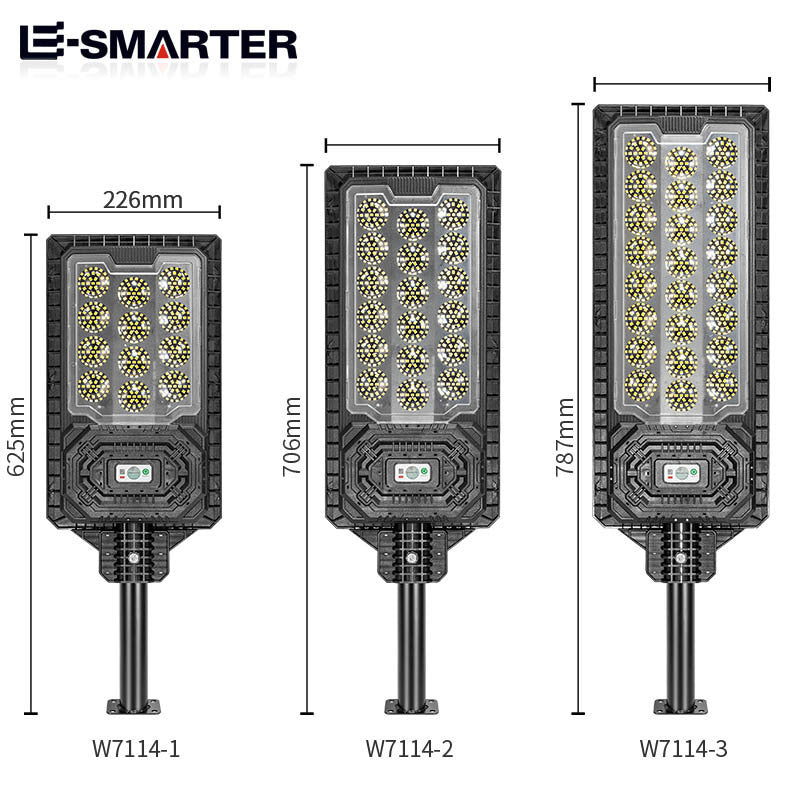 2025  multi-functional solar garden light outdoor lighting street light human body induction remote control lighting