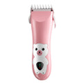 Baby-safe display charging hair clipper with ceramic blades - home hair trimmer for kids - waterproof hair cutting machine