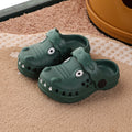 New summer indoor anti-slip korean style baby clogs - cute dinosaur closed-toe sandals for toddlers