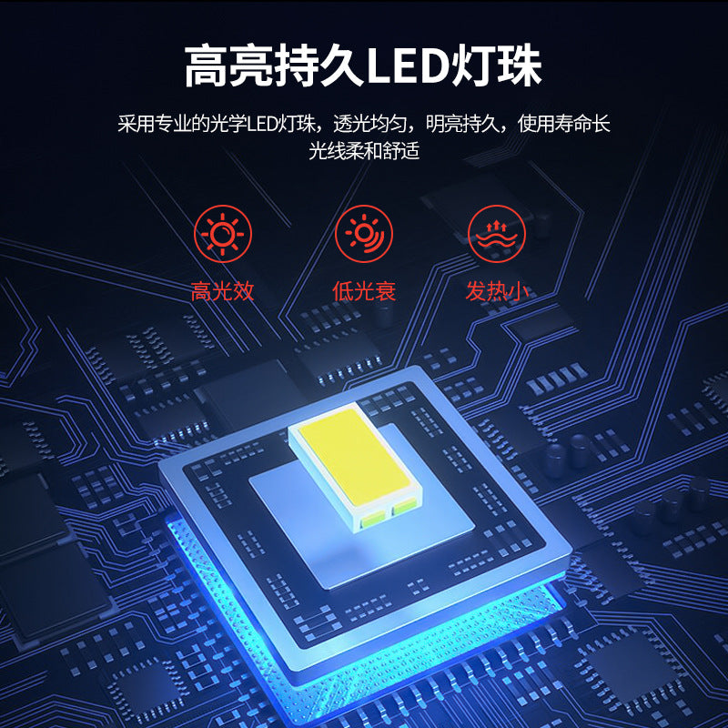 LED bulb wholesale three-proof light bulb, household e27 screw A bulb DOB plastic-clad aluminum 3W5W lighting energy-saving light bulb