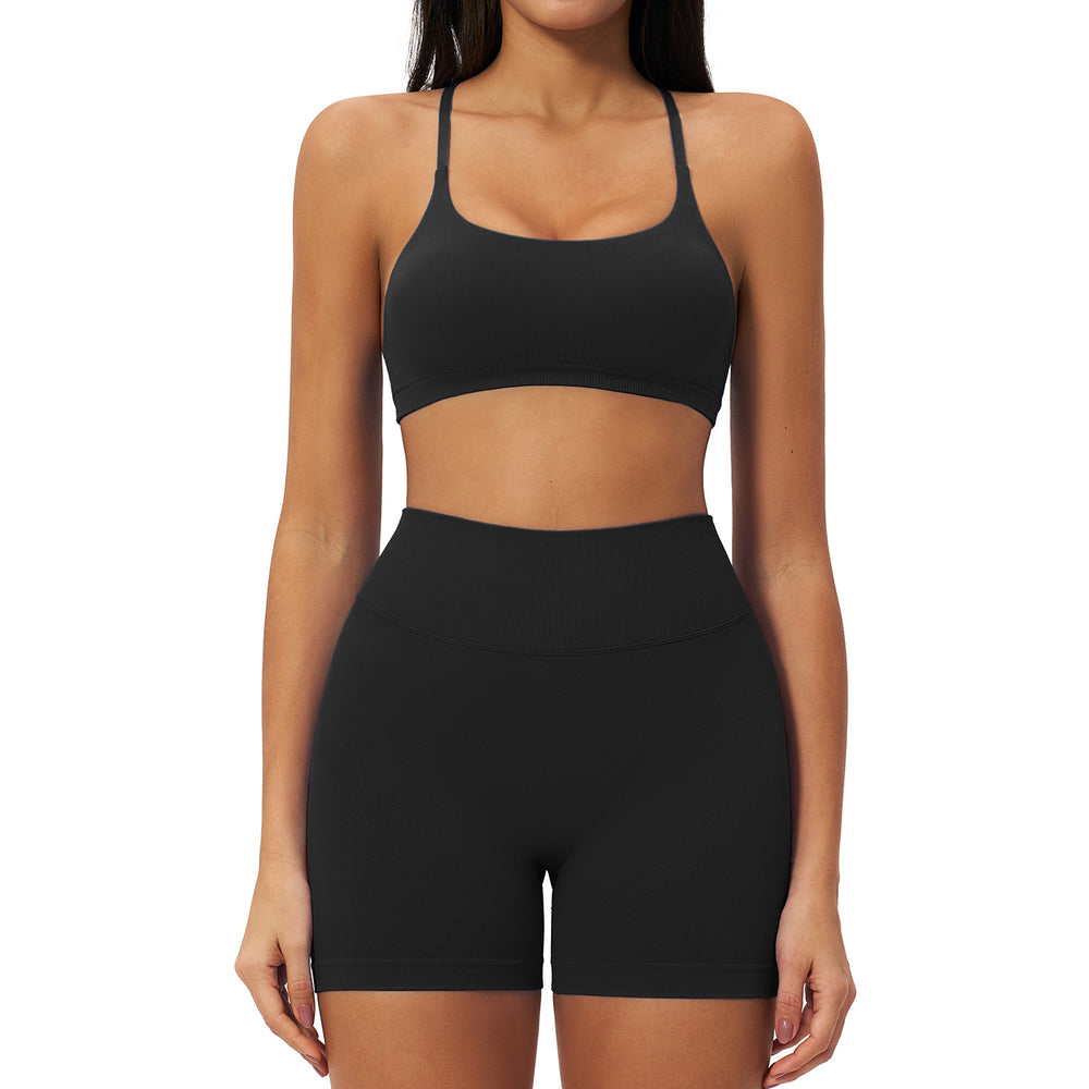Seventy billion seamless yoga suit women's tight quick-drying suit outdoor casual sports running fitness suit 7790