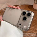 Instantly upgrade to a larger view with this ultra-thin iphone 17 pro max case. featuring a minimalist, soft-touch sandblasted finish, this protective cover is also compatible with iphone 16 and 15