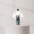 Italian fendi casa marble table lamp - designer style bedroom bedside lamp - living room high-end ambiance light