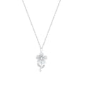 Fashion tulip flower accessories necklace sweet style small fresh flower pendant eleganteasiest for match clavicle chain necklace