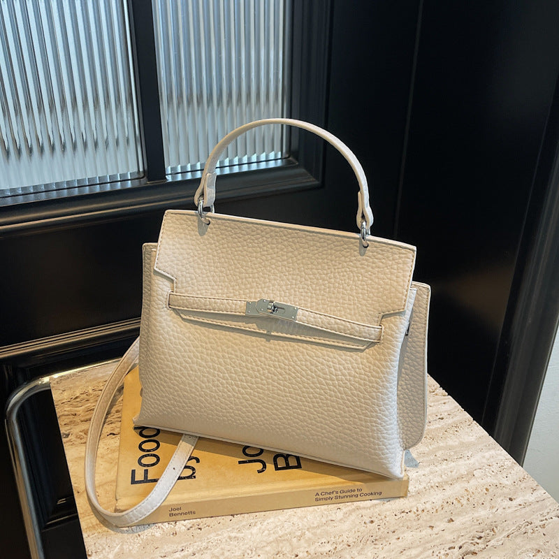 Premium women's big bag 2025 popular new trendy fashion portable large capacity shoulder bag versatile messenger bag