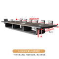 7.0m table+24 chairs