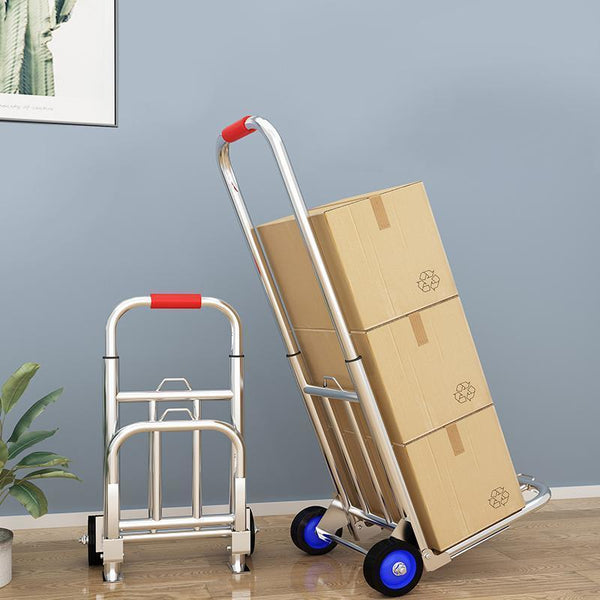 Folding cart Hand-pulled cart Folding luggage cart Load king shopping cart Hand-trailer Pull goods Small cart Moving artifact