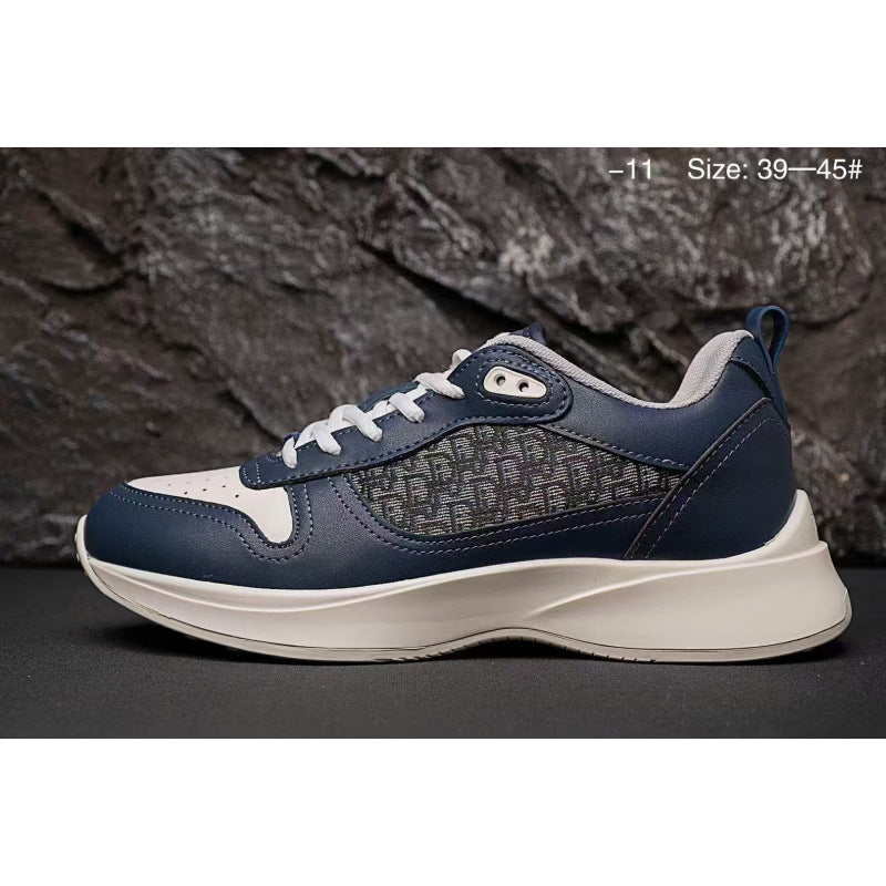us station men's printed breathable sports shoes trendybest sellingd family heightening outdoor casual comfortable running shoes