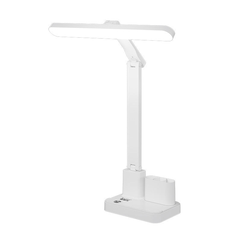 led foldable desk lamp - student study, eye protection, dorm room, kids' bedside, rechargeable, timer, reading night light