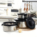 Customized 201 stainless steel insulated lunch box set - perfect for office workers, includes large capacity bento box