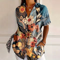 wholesale women's short-sleeved shirts, trendy shirt with hot-selling cross-border print designs, dropshipping available